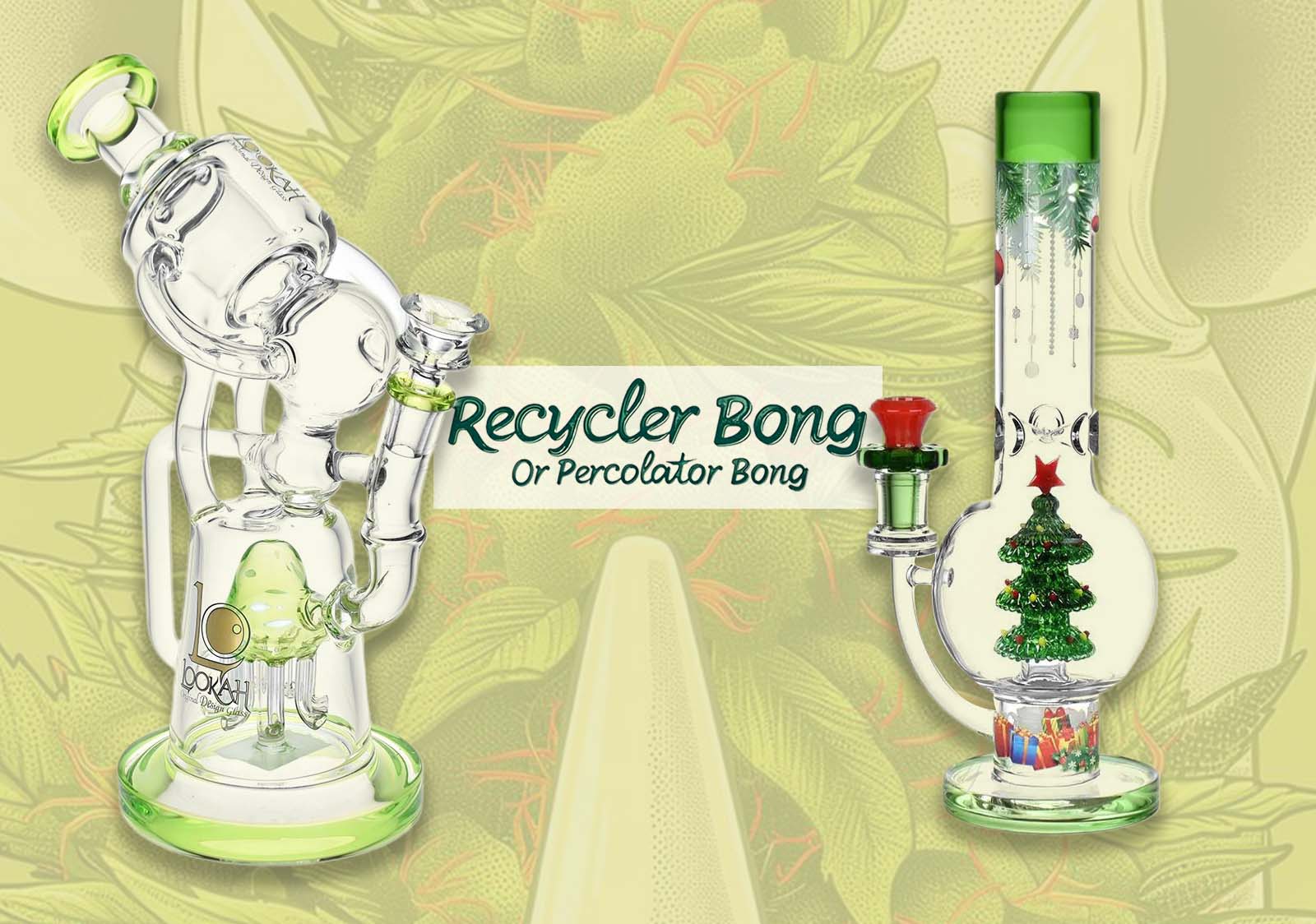 Recycler Bong Or Percolator Bong – Which Is Better? – INHALCO