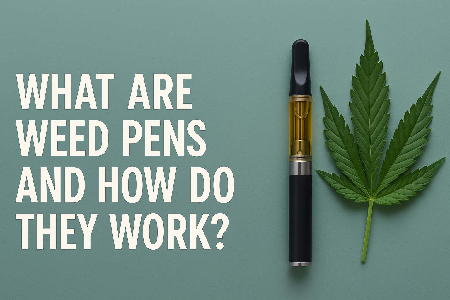 What Are Weed Pens and How Do They Work? – INHALCO