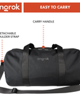 Ongrok Carbon-lined Smell proof Duffle Bag