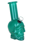 SeshGear Pastel Skull Glass Water Pipe 6"