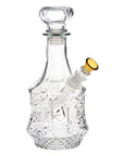 10-Inch Sun Flower Vintage Decanter Glass Bong