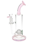 SeshGear 10" Golf Ball Perc Bong in pink
