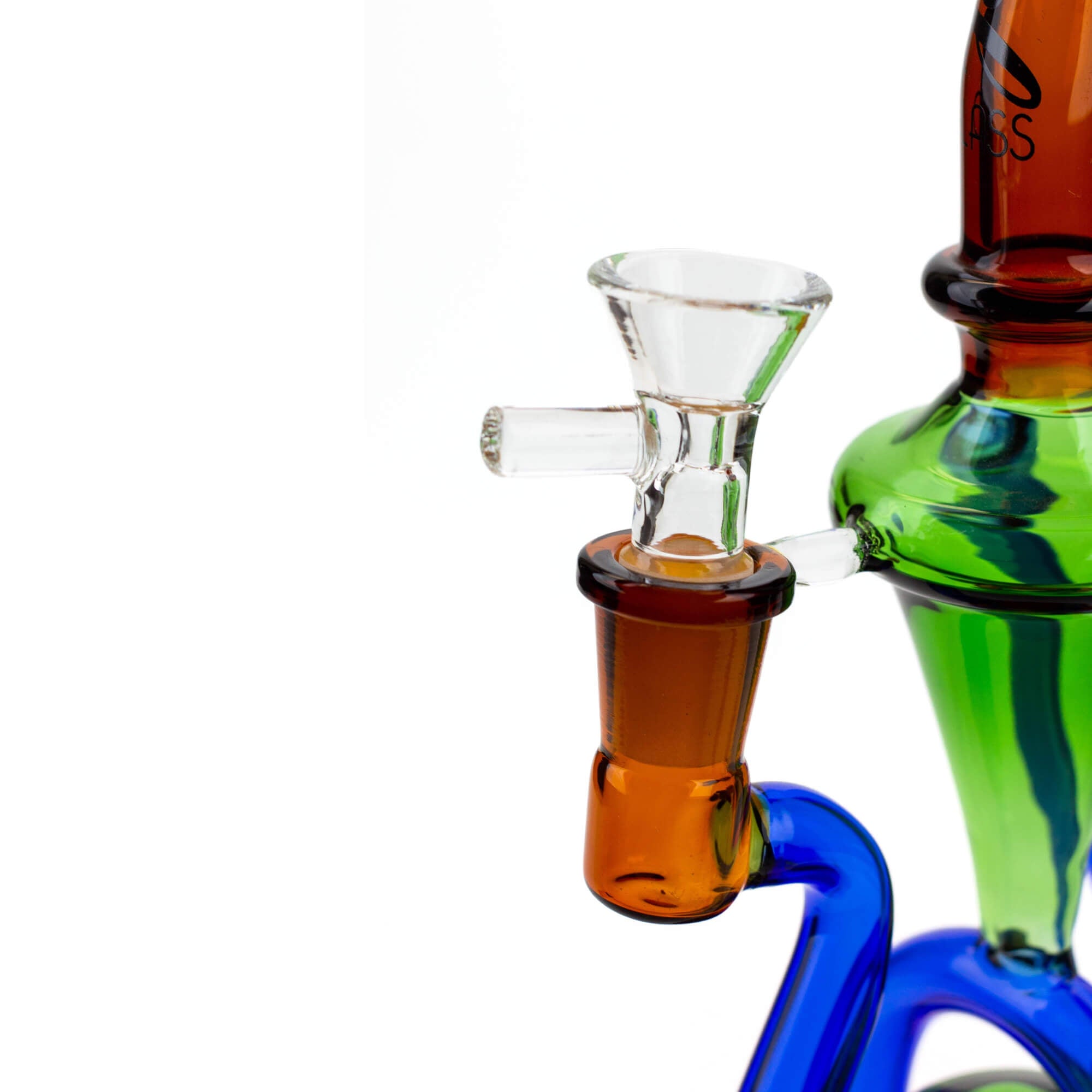 10&quot; SOUL Glass 2-in-1 Recycler