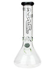 12-Inch Glass Flower Graphic Beaker Bongs