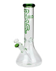12-Inch Glass Flower Graphic Beaker Bongs