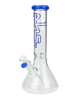12-Inch Glass Flower Graphic Beaker Bongs
