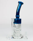 12" AQUA 2-in-1 Dual Barrel Diffuser Glass Bong