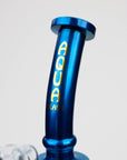 12" AQUA 2-in-1 Dual Barrel Diffuser Glass Bong