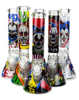 14" Freaky Clown Bong Glow in the Dark