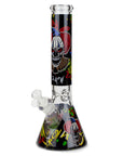 14" Freaky Clown Bong Glow in the Dark