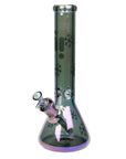 14" Infyniti Snowflake Metallic Bong