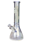 14" Infyniti Snowflake Metallic Bong