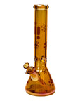 14" Infyniti Snowflake Metallic Bong