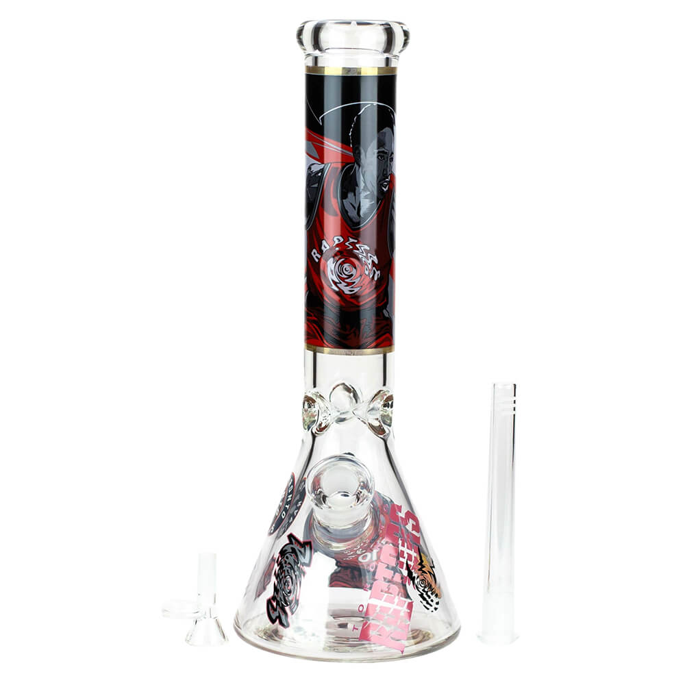 14" TO Champions 7mm Glass Water Bong - INHALCO