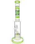 14" AFM Glass Reversal Arm Perc Glass Straight Tube Bong Slime