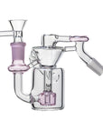 14mm Recycler Ash Catcher, Pink, 45° joint