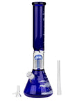 15.5" Infyniti Blue Beaker Bong with Perc
