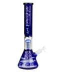 15.5" Infyniti Blue Beaker Bong with Perc