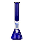 15.5" Infyniti Blue Beaker Bong with Perc