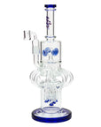 15" H2O Glass Water Recycle Bong - INHALCO