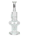 15" H2O Cyclon Diffuser Glass Water Recycler Bong