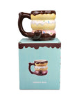 Donut Mug Pipe Novelty Coffee Mug