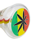 17.5" Rasta Man Beaker Water Pipe - INHALCO