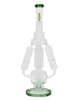 17" H2O Three Honeycomb Silnders Glass Water Recycle Bong - INHALCO