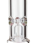 18" Single 8-Arms Perc Glass Water Pipe