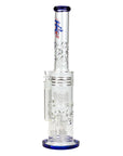18" Water Bong Thriple Mini Showerhead Perc