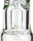 19" Dual 8-Arms Perc Glass Bong with Splash Guard - INHALCO