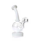 Glass Round Globe Dab Rig w/ Inset Perc