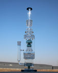 19.5" Jellyfish Sprinkler & Matrix Perc Glass Water Pipe