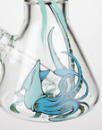 Untamed 14" 7 mm Classic Beaker Bong - Octopus_2