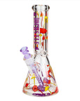 Castle Glassworks 12" Shroomie Beaker Bong_0