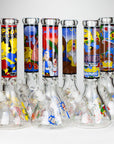 14" Cartoon 9mm Glass Beaker Bong_0
