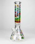 14" Cartoon Glow In The Dark Glass Bong 9mm_8