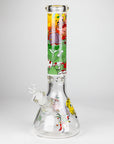 14" Cartoon Glow In The Dark Glass Bong 9mm_9