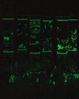 14" Cartoon Glow In The Dark Glass Bong 9mm_6