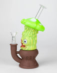 7.8" Vinyl Mushroom Monster Water Pipe_2