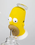 6.3" Cartoon Character Functional Glass Water Pipe_3