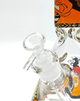 14" 7mm Cartoon Beaker Glass Bong_10