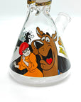 14" 7mm Cartoon Beaker Glass Bong_2