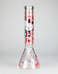 14" Cute Kitty Glass Beaker Bong with Ice Catcher