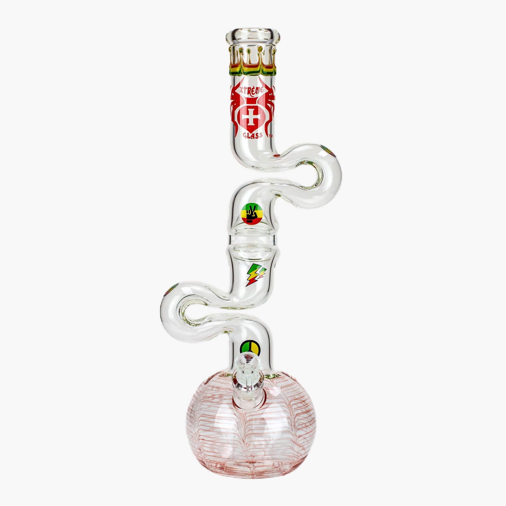 20" Xtream Zong Bubble Bong 7mm Thick Glass - INHALCO