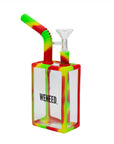 WENEED®- 8" Silicone Juice Box bong