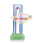 Las Vegas Sign Glass Bong
