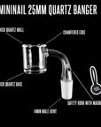 Complete MiniNail Kit w/ Quartz Banger