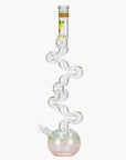 29" Xtream Kink Zong Glass Bubble Bong - INHALCO