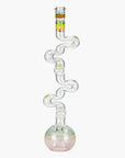 29" Xtream Kink Zong Glass Bubble Bong - INHALCO